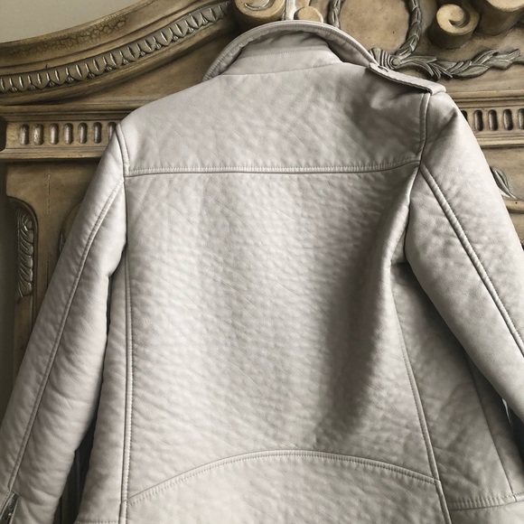 Faux leather moto jacket - Picture 2 of 3